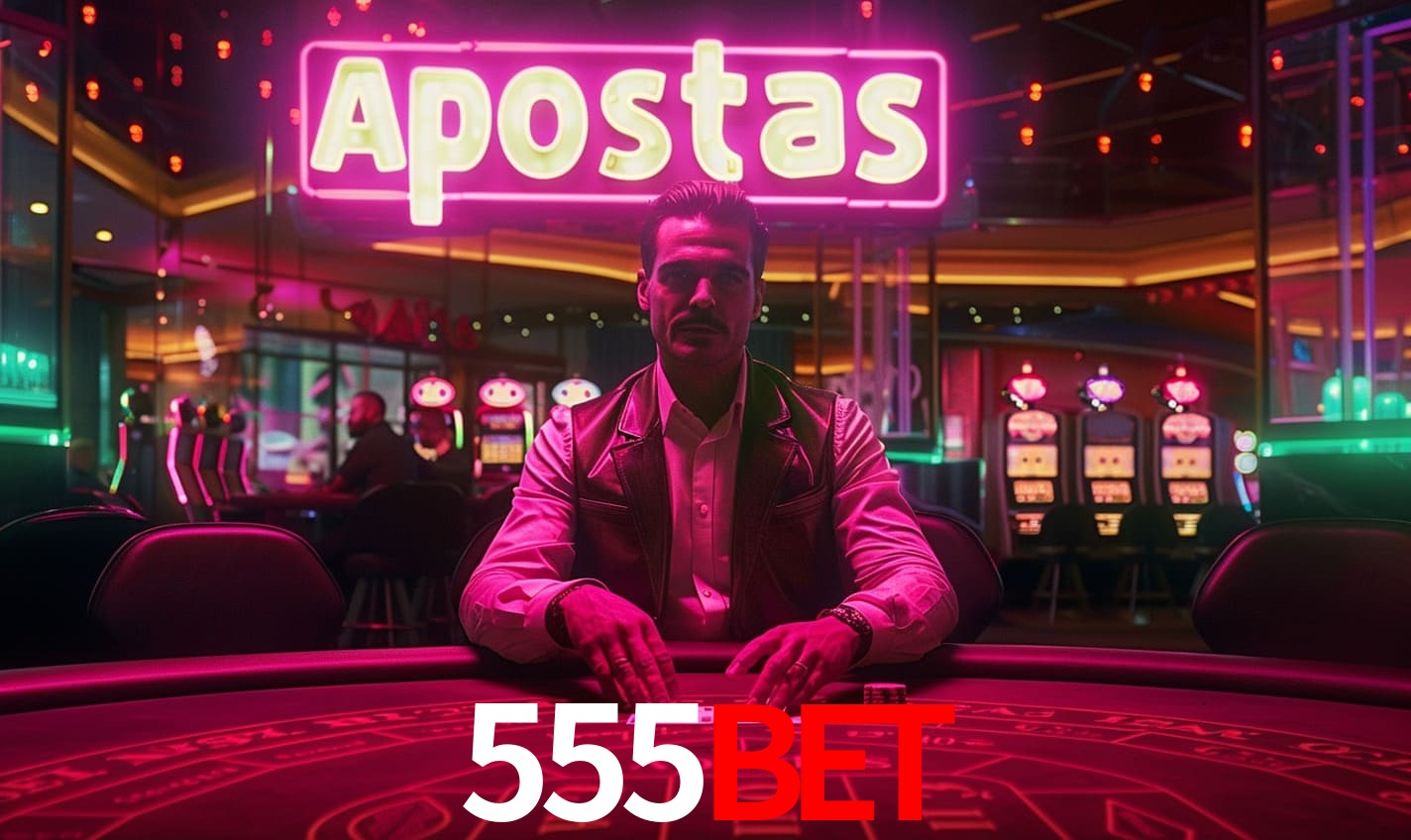 Interface do App 555bet